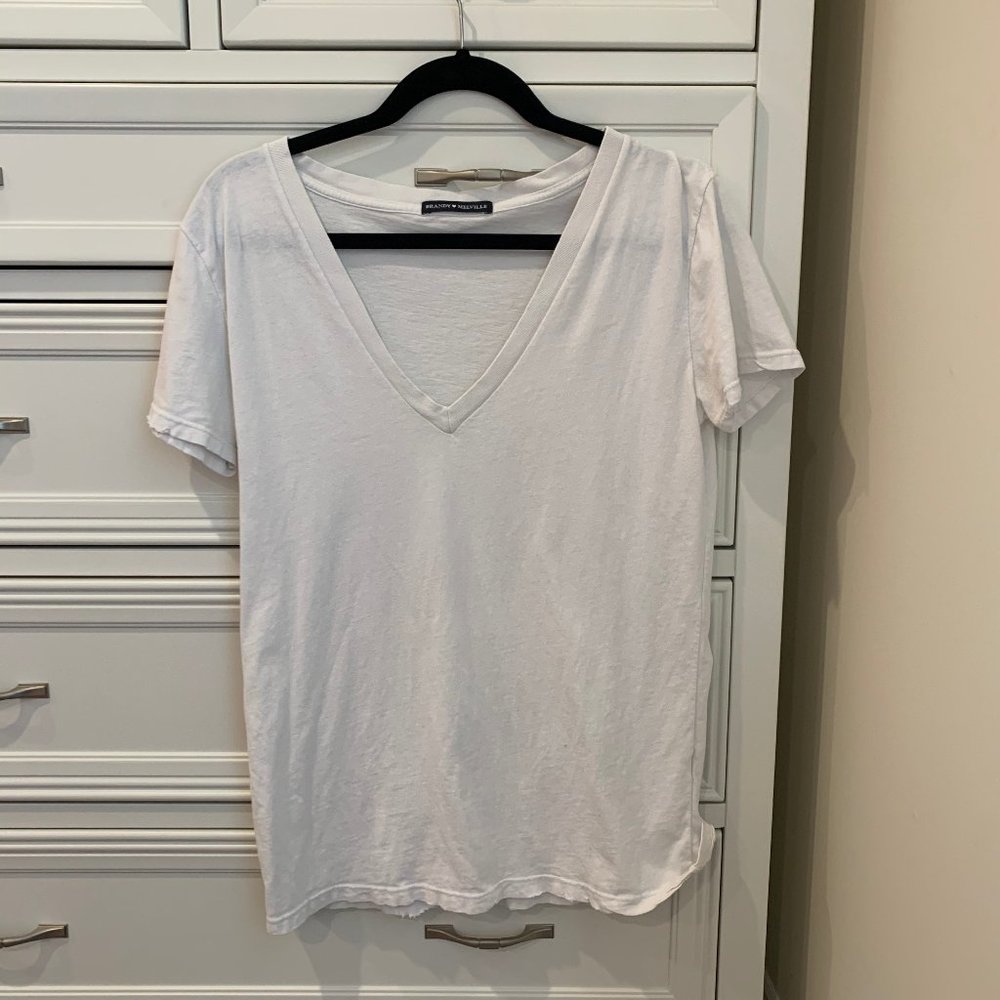 Brandy Melville V-Neck T-Shirt